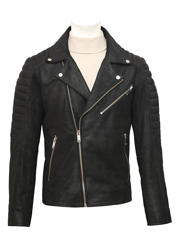 Men Nikolai Biker Jacket - Image 2