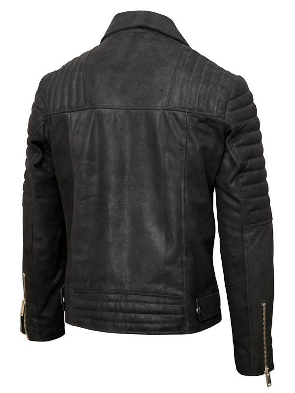 Men Nikolai Biker Jacket - Image 4