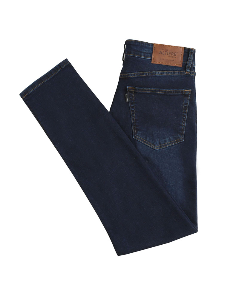 Dark Blue Faded Slim Fit