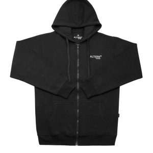 Men's Tracksuit Classic Fleece Set Full-Zip (Black)