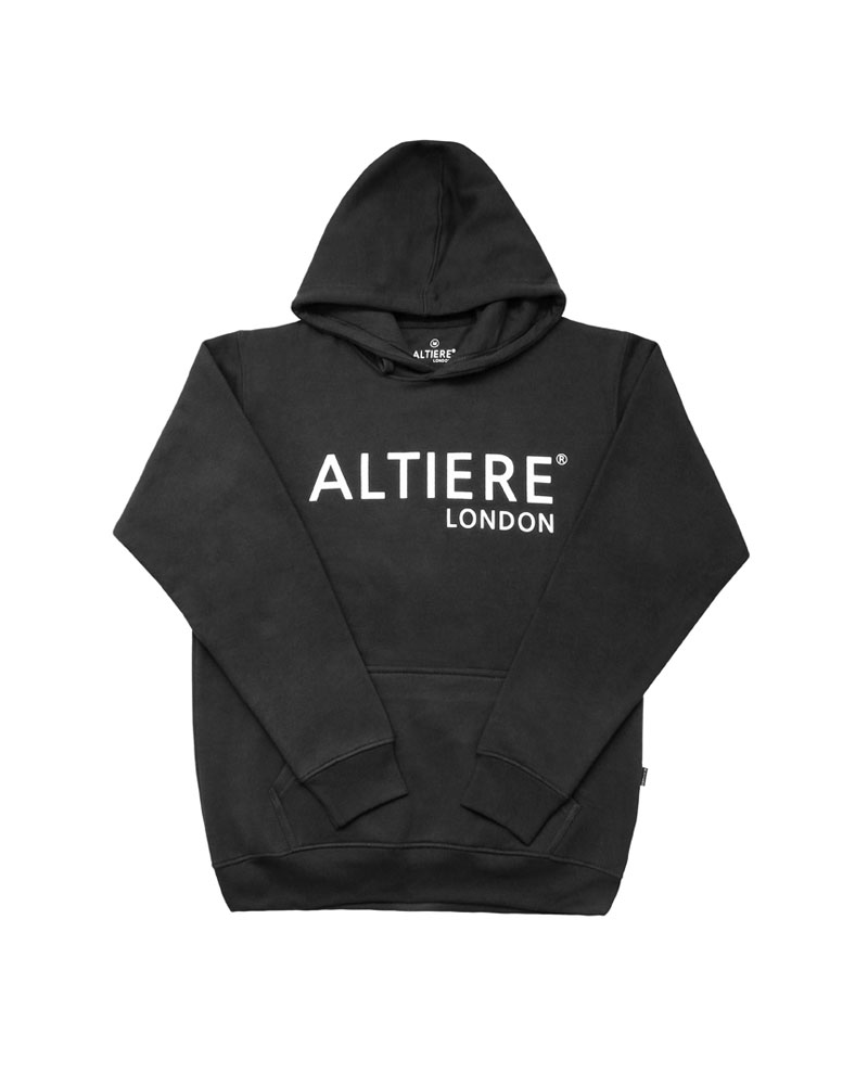 Men's Tracksuit Classic Fleece Set Pull Over (Black)