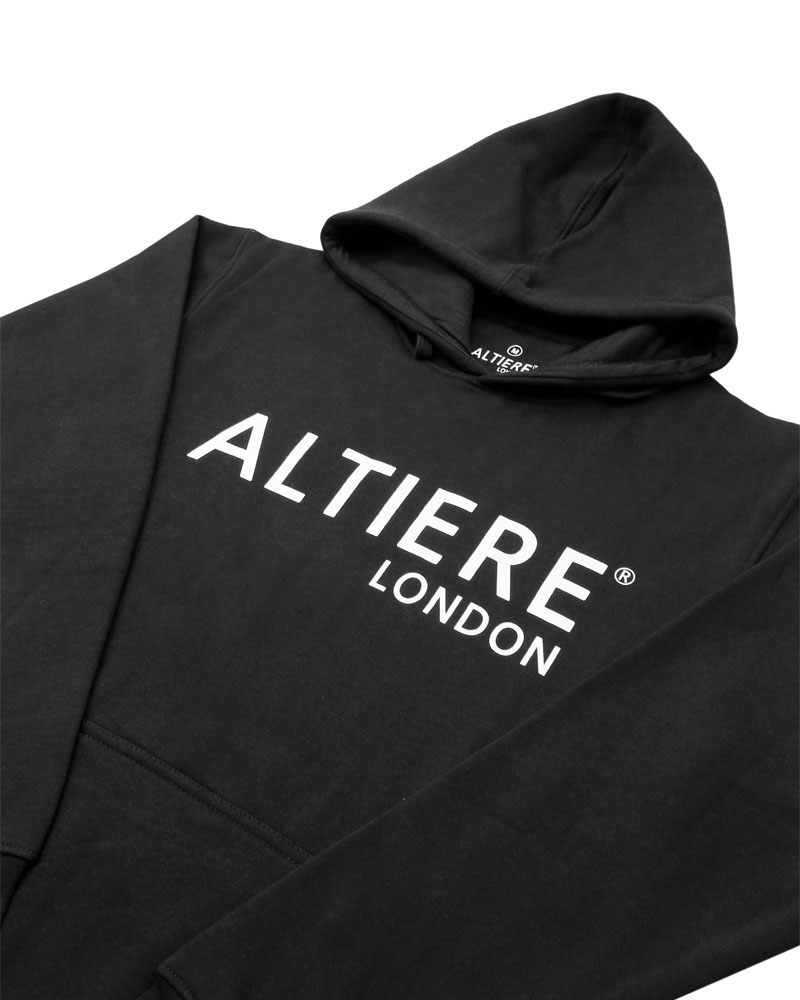 Men's Tracksuit Classic Fleece Set Pull Over (Black) - Image 2